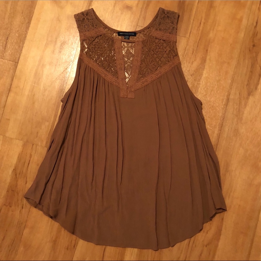 Beautiful American Eagle Detailed Tank Top